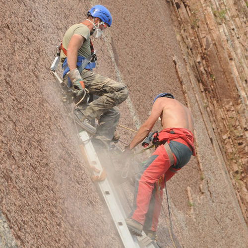 Paleontologic collecting in Italian Southern Alps for public Museum. Cristiano dal Sasso photo